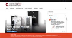 Desktop Screenshot of grudilecelectrico.com